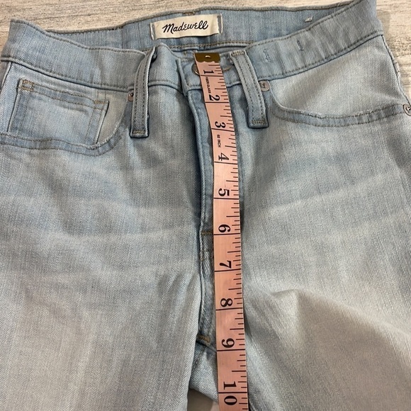Madewell 9” Mid-Rise Skinny Crop Jeans Size 23 - Picture 12 of 13